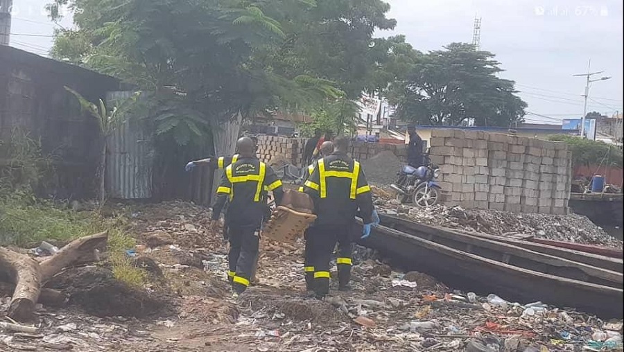 An De La Guin E Le Corps Dun F Tard Retrouv Au Port Kinsi De Dixinn