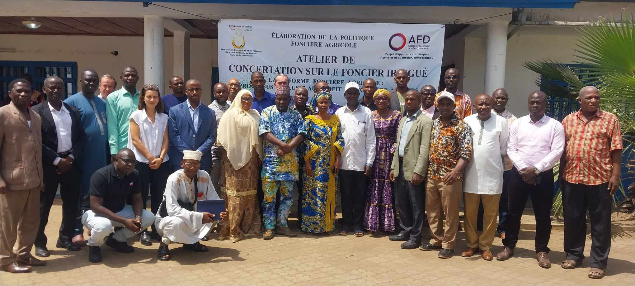 Conakry: la Direction Nationale du Foncier Rural et du Patrimoine mobilise des acteurs clés pour une large discussion sur la politique foncière agricole en Guinée
