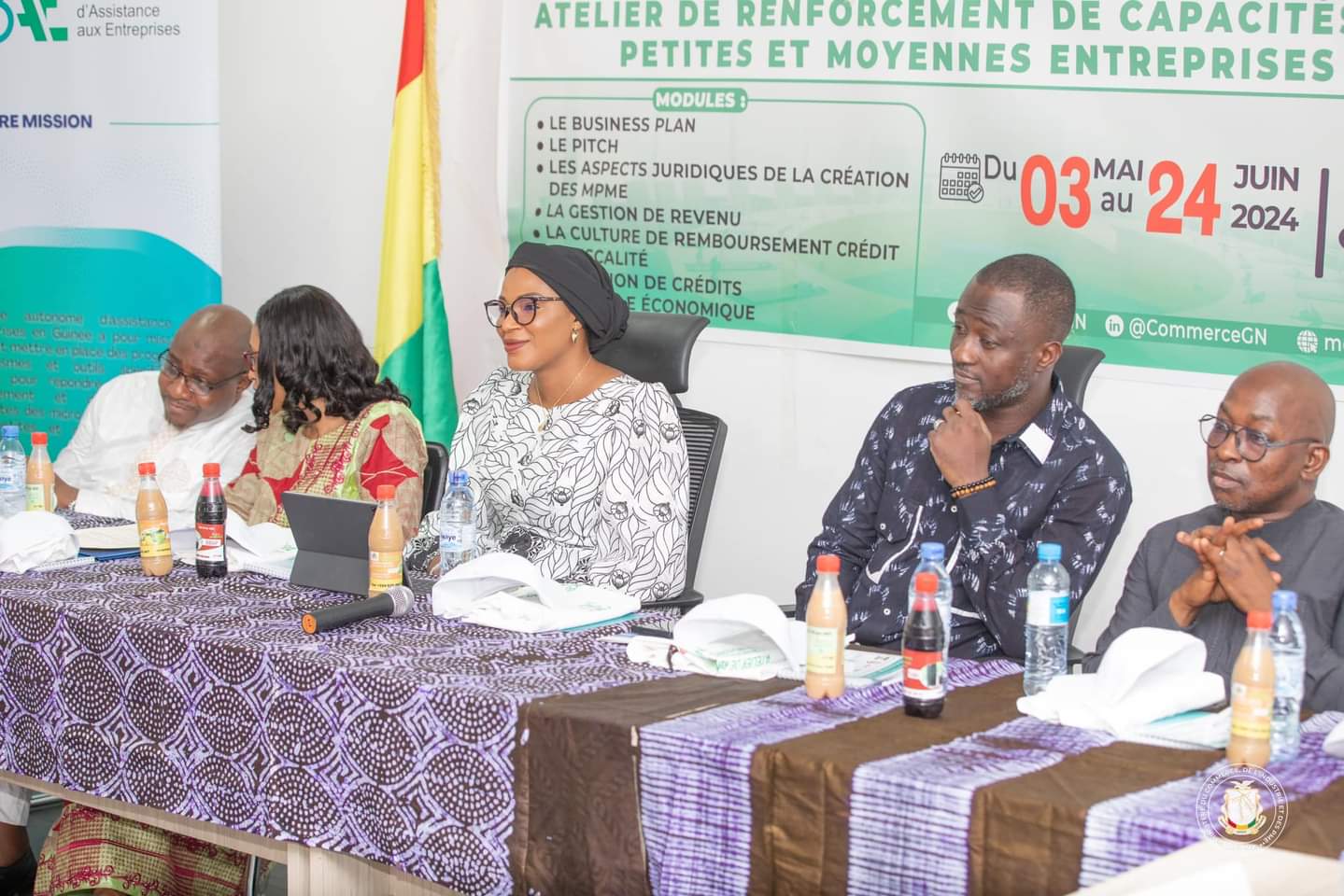 PME : la ministre Diaka Sidibé lance la formation d’une trentaine de jeunes entrepreneurs