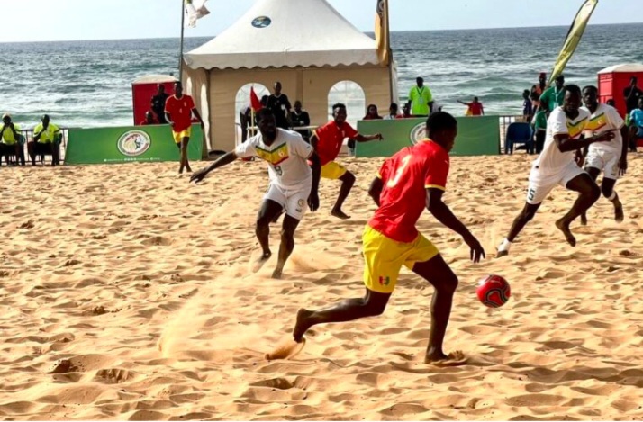 Elim. CAN Beach Soccer : battue 5-1 par le Sénégal, la Guinée ne poursuivra plus l'aventure