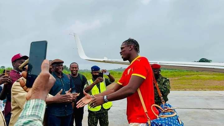 L’international français Paul Pogba est arrivé à N’zérékoré, ce vendredi